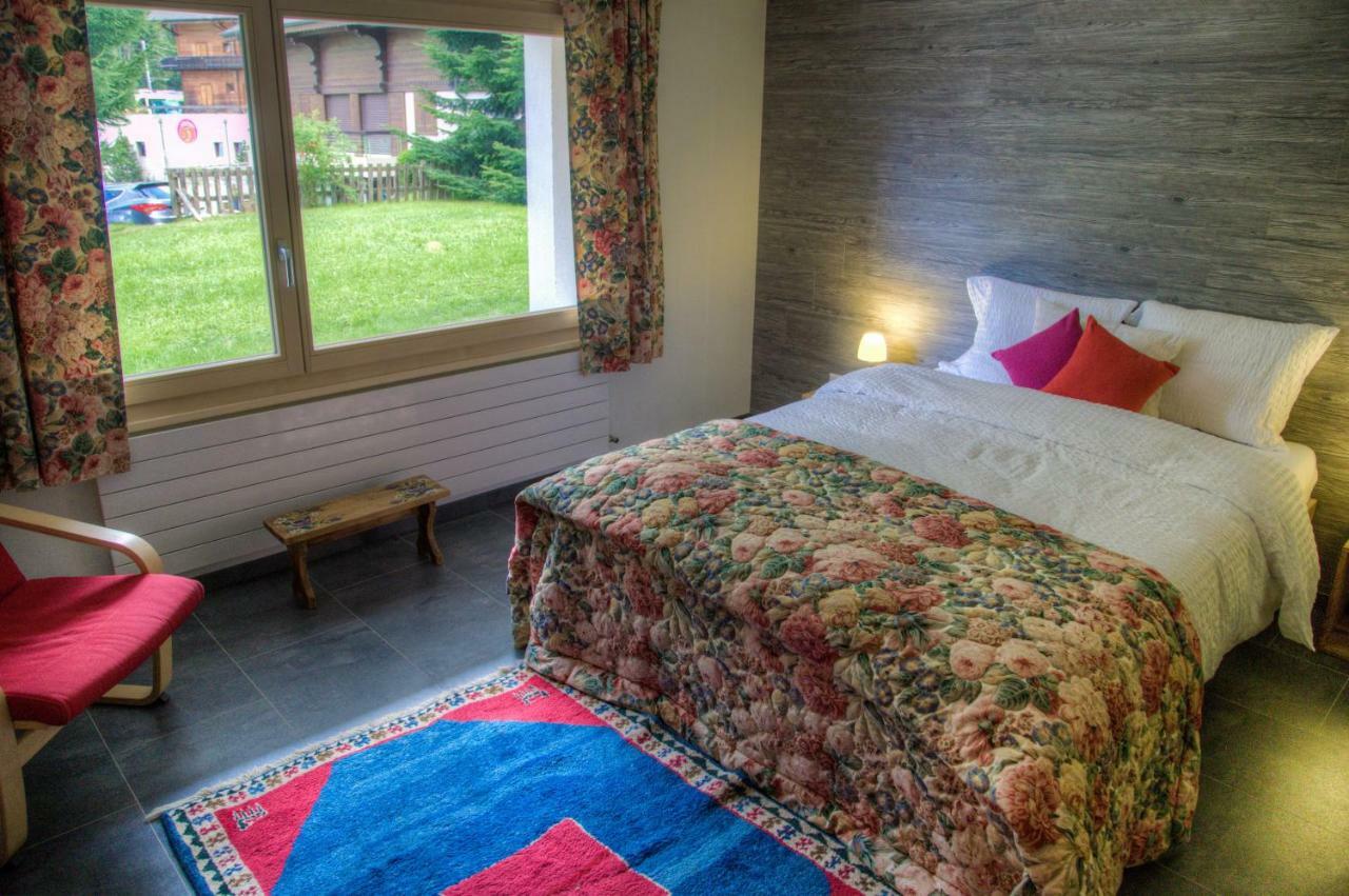 Chalet Le Knou Champéry Exteriör bild